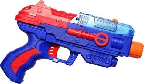 AARAV Fighter Gun Transparent Magazine With Water Ball Bullets Guns ...