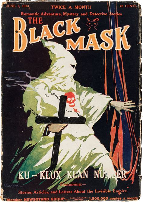 Ku-Klux Klan Number -- Pulp Covers