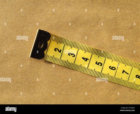 metric measuring tape flexible ruler ribbon for tailoring Stock Photo ...