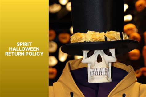 Can You Return Spirit Halloween Costumes? Explained