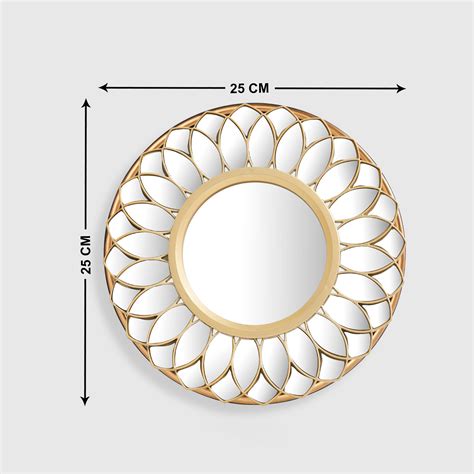 Buy Corvus 3Pcs Decorative Clock and Mirror Set from Home Centre at ...