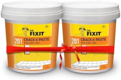 Dr. Fixit Acrylic 201 Crack X Paste-1Kg, Ready To Use Filler For ...