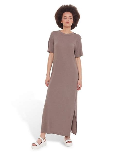 Ribbed T-Shirt Midi Dress