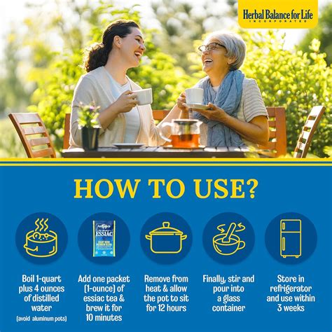 Herbal Balance for Life Organic Essiac Tea 8 Herb Blend, 16 Packs, 128 ...