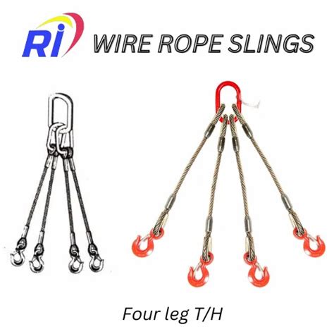 Wire Rope Sling - Slip-Thru thimble & slip thru tnimble wire rope sling ...