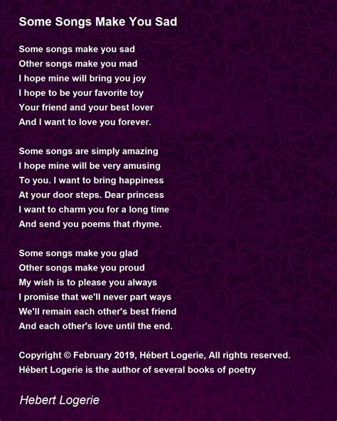 Sad Love Poems That Rhyme