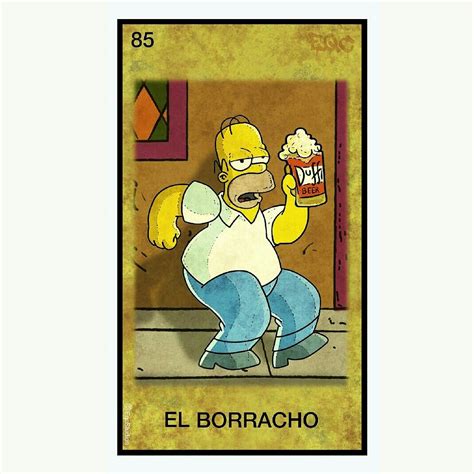 El Borracho Loteria