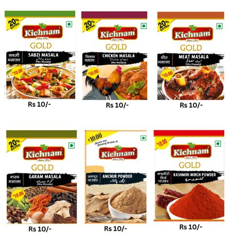 Buy Online Masala in Delhi/NCR from top manufacturer | Kichnam ...