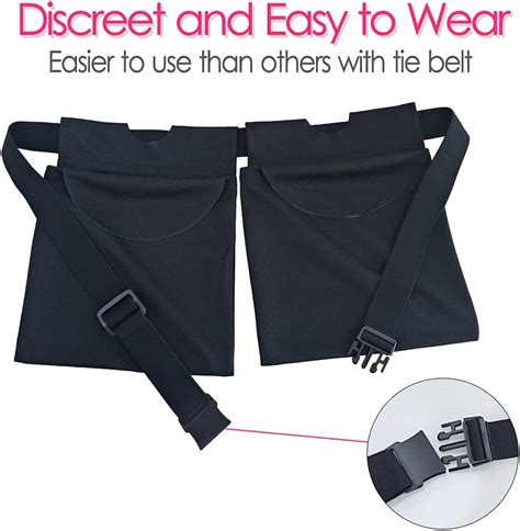 Buy Adjustable Mastectomy Drain Holder Drainage Pouch for Bilateral ...