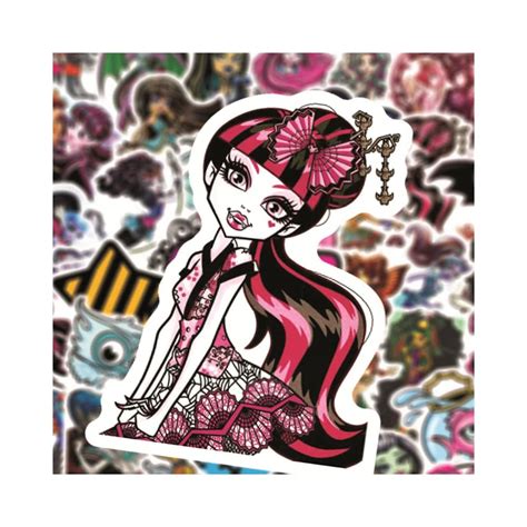 Buy Monster High Stickers for Water Bottles 50PCS Fans of Japanese ...