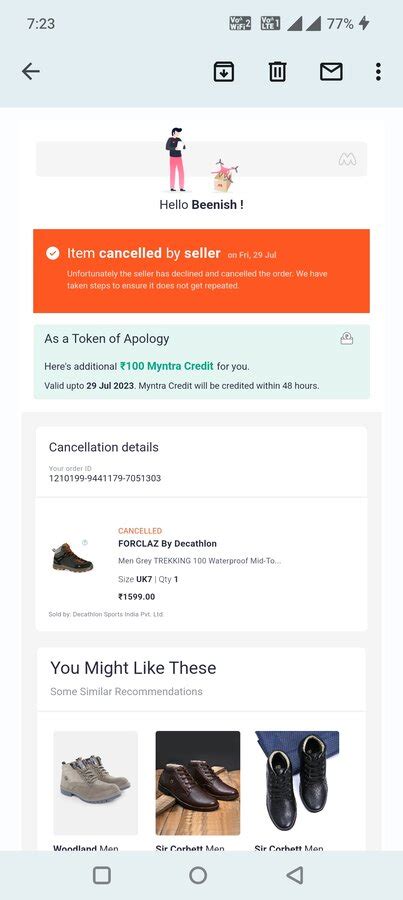 Myntra.com Complaints & Reviews