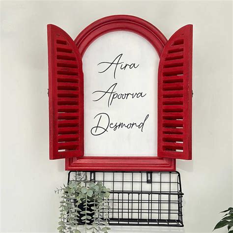 Planter Name Plates - Personalized Plant-Themed Designs - Zwende