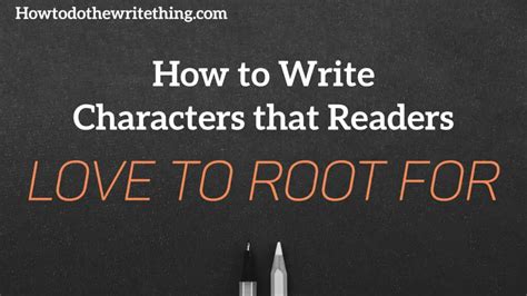 Image result for How to Write Characters
