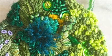 School Holidays: Jewelled Moss Embroidery Workshop, Marrickville ...