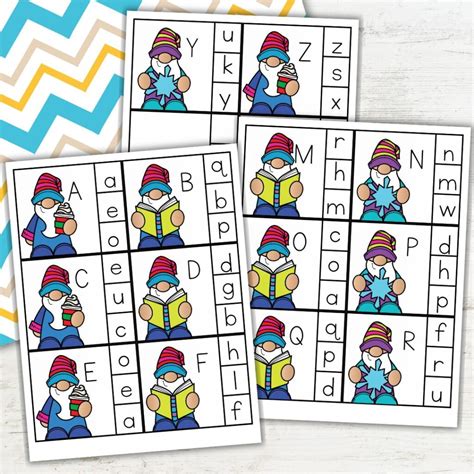 Fun Snowman Kindergarten Letter Recognition Games