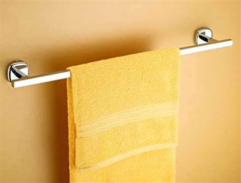 U-S-F BATH ACCESSORIES Stainless Steel 24 Inch Towel Rod | Towel Rack ...