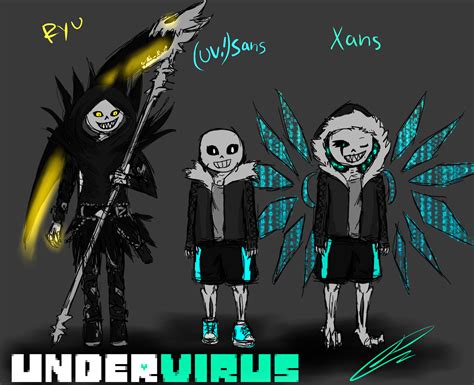 sans and xans by jeyawue on deviantart