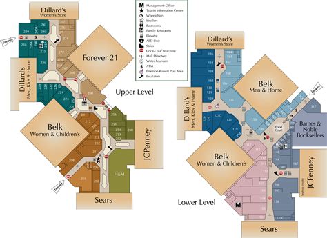 Fashion Square Mall Map