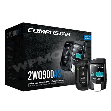 Compustar CS2WQ900-AS 2-Way LCD Remote Start Security System