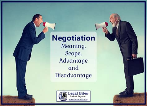 Negotiation: Meaning, Scope, Advantage & Disadvantage