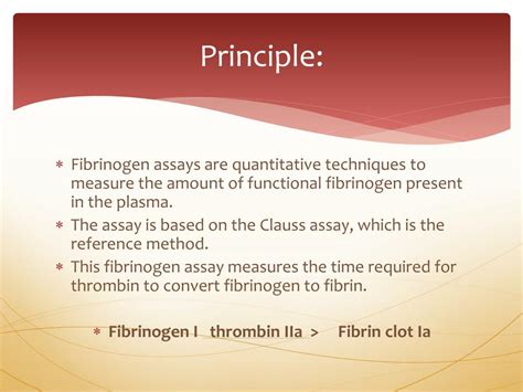 Image result for Fibrinogen Test Procedure