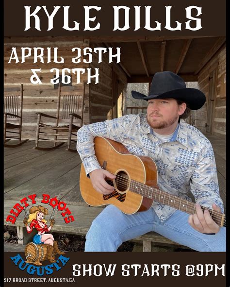 Dirty Boots Augusta | This Friday @reecegusmusic live ...
