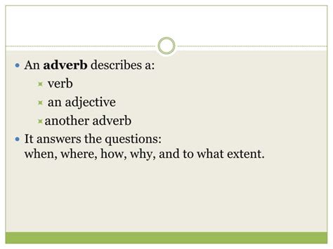 Image result for Verb Modifiers