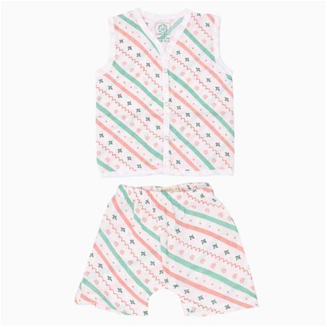 Wood Stripes - Muslin Jabla and Shorts for Babies and Toddlers