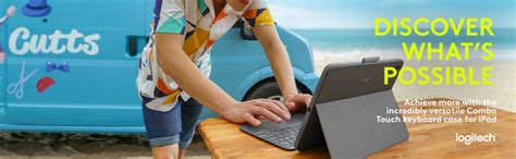 Logitech Combo Touch Detachable 10th Gen iPad Keyboard Case with Large ...