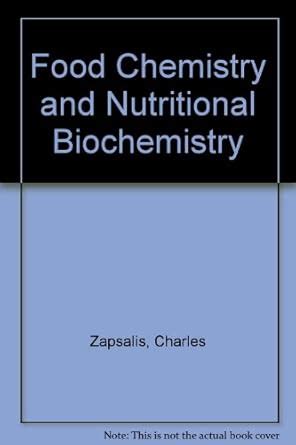 Buy Food Chemistry and Nutritional Biochemistry Book Online at Low ...
