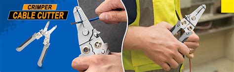 DOMNIK ZONE 6 In 1 Multifunction Electrician Wire Plier Tool Electrical ...