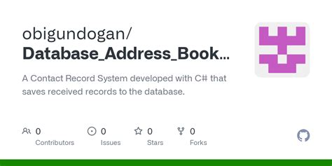 Address Database 的图像结果