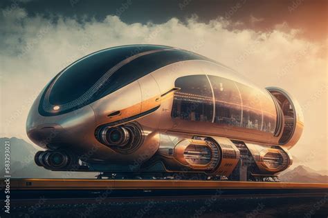 Image result for Futuristic Hyperloop Train
