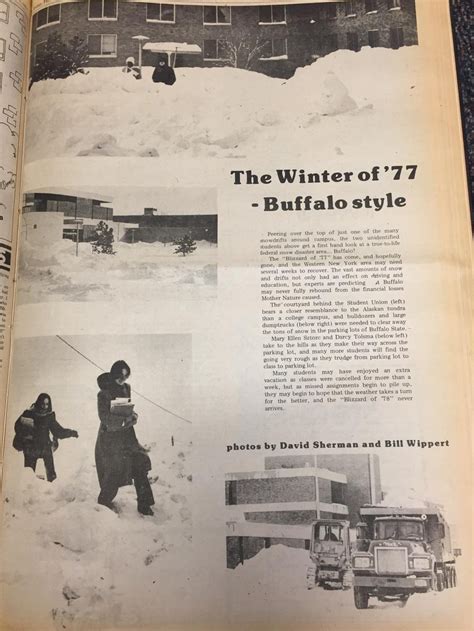 Throwback Thursday: Blizzard of '77 closed Buffalo State for two weeks ...