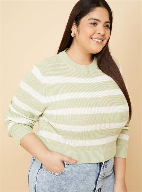 Buy Women Striped Sweater Online at just Rs. 999.0 - 1000015802284 ...