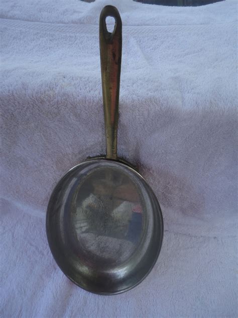 Vintage Copral Brass Copper Oval Sauce Pan Made in Portugal, Brass ...