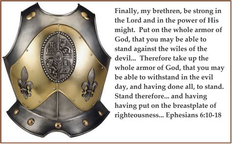Final Hour Prophetic Ministries: Armor of God: Breastplate of Righteousness