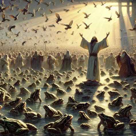 Plague Of Frogs Bible Verse