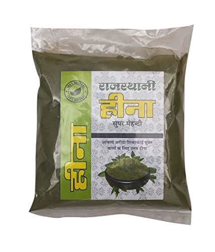 Buy 100% Natural Pure Henna Rajasthani Mehandi Powder for Hair and Hand ...