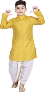 Smuktar garments Baby Boys Casual, Festive & Party Kurta and Dhoti Pant ...