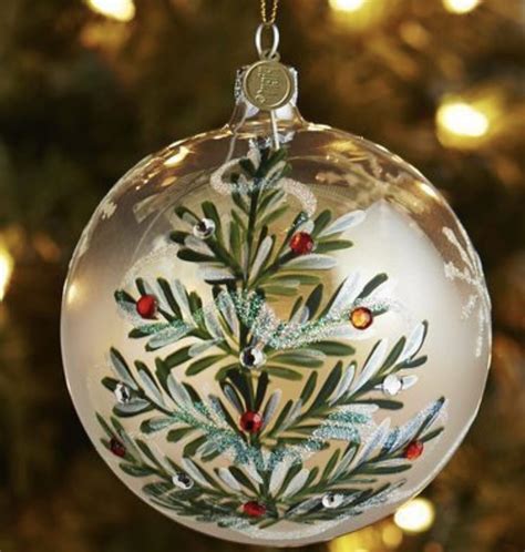 30+ Christmas Ornament Painting Ideas