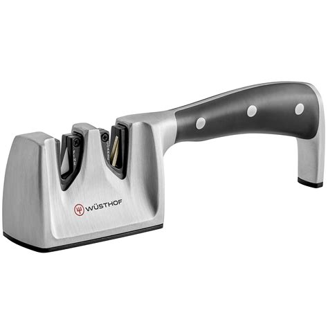 Wusthof 3050388001 Classic Ikon 2-Stage Handheld Knife Sharpener
