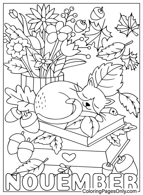 63 November Coloring Pages - ColoringPagesOnly.com