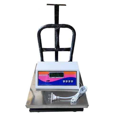 EQUINOX Electronic Platform Weighing Scale 100kg Capacity 10g Accuracy ...