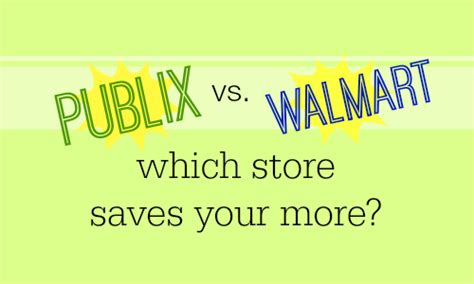 Walmart vs. Publix: Which Store Saves You More? :: Southern Savers