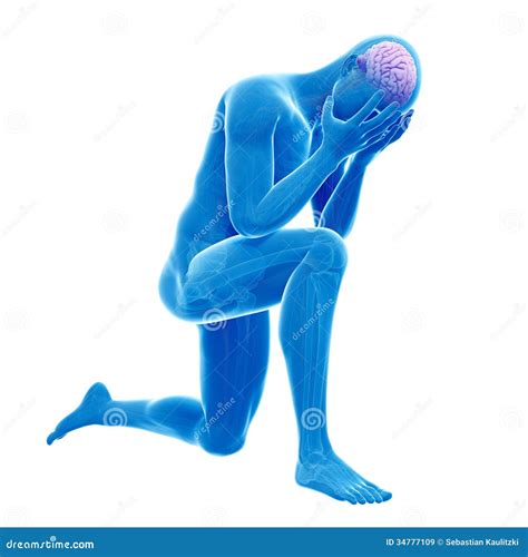 Depression illustration stock illustration. Illustration of depression - 34777109