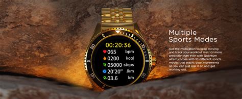 Fire-Boltt Quantum Luxury & Sporty Stainless Steel Smartwatch, 1.28 ...