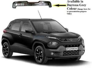 SKT Rear Spoiler for Tata Punch Car for Year 2021-2023 Models-Daytona ...