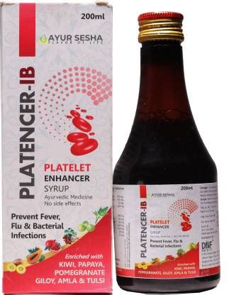 AYUR SESHA Ayurvedic Platelet Enhancer Syrup-200ml Price in India - Buy ...