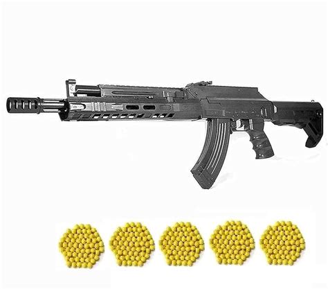 HALO NATION® 68 Cm Long Plastic BB Bullet M4 M416 AWM Toy Gun with 100 ...